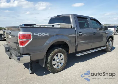 2012 Ford F150 Supercrew из США, поврежденный, VIN 1FTFW1ET2CFB22166